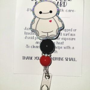 Hand Crafted Big Hero Six Badge Reel